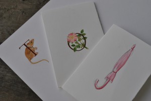 Decorated Watercolor Letters